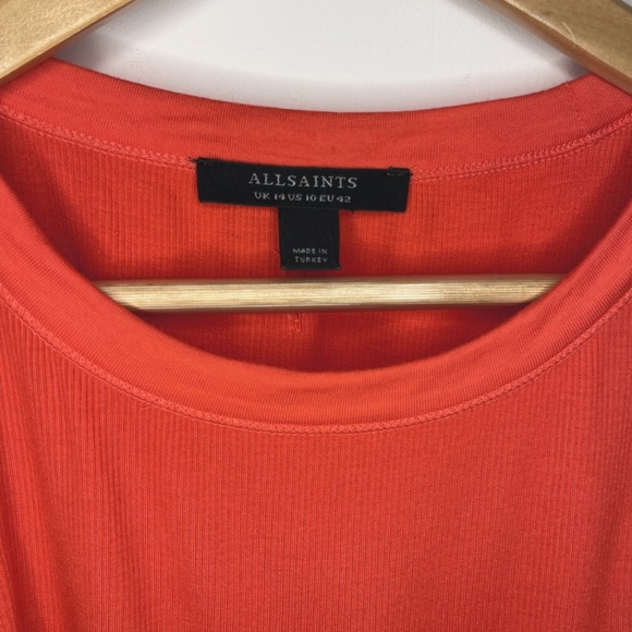 Poppy Pink Cropped Ribbed Tank Top - Picture 6 of 9